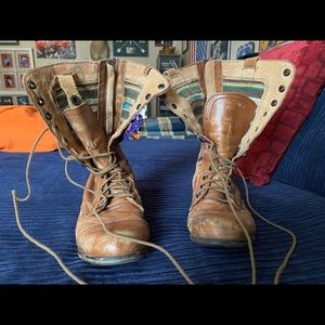 Steve Madden combat boots